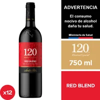 Vino 120 Reserva Especial Red Blend 12 X 750 Ml.