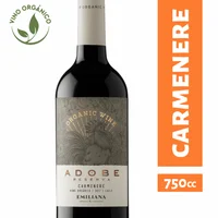 Vino Adobe Orgánico Reserva - Carmenere - 750ml