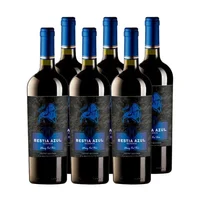 Vino Bestia Azul Reserva Cabernet Sauvignon Botella 750cc X6