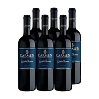 Vino Carmen Gran Reserva Merlot Botella 750cc X6