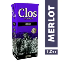 Vino Clos de Pirque Merlot Caja 1 L