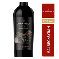 Vino Doña Paula Black Ensamblaje Malbec Syrah 750 cc