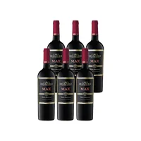 Vino Errazuriz Max Cabernet Sauvignon Botella 750cc X6
