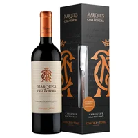 Vino Marques de Casa Concha Cabernet Sauvignon 750cc + Cuchillo Coleccionable de Regalo