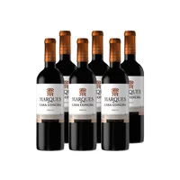 Vino Marques De Casa Concha Merlot Botella 750cc X6