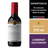 Vino Medalla Real Cabernet Sauvignon 375 Ml.