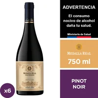 Vino Medalla Real Gran Reserva Pinot Noir 6 X 750 Ml.