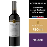 Vino Medalla Real Malbec 750 Ml.