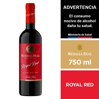 Vino Medalla Real Royal Red 750 Ml.