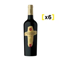 Vino Misiones De Rengo Reserva Cabernet Sauvignon Botella 750cc X6