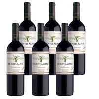 Vino Montes Alpha Carmenere Botella 750cc X6