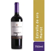 Vino Santa Carolina Estrella de Oro Reserva Merlot 750 cc