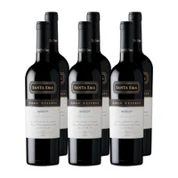 Vino Santa Ema Gran Reserva Merlot x6 ($6.490 c/u)