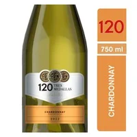 Vino Santa Rita 120 3 Medallas Chardonnay 750 cc