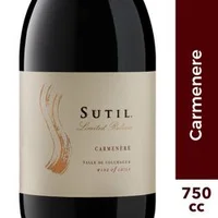 Vino Sutil Carmenere 750 cc