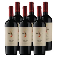 Vino Sutil Gran Reserva Carmenere Botella 750cc X6