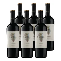 Vino Sutil Reserva Carmenere Botella 750cc X6