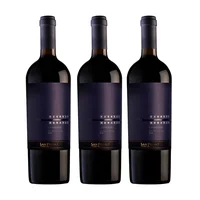 Vino Tierras Moradas Carmenere Botella 750cc X3