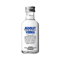 Vodka Absolut Blue 40º Miniatura 50cc