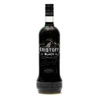 Vodka Eristoff black premium botella 1 L