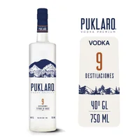 Vodka Puklaro botella 750 cc