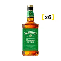 Whiskey Jack Daniels Apple Botella 1 Lt X6