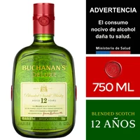 Whisky Buchanan´s Deluxe 750 Ml.