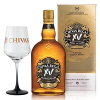Whisky Chivas Regal XV 15 años 750cc + Copa