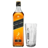 Whisky Johnnie Walker Black 750cc + Vaso JW