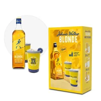 Whisky Johnnie Walker Blonde 750cc + 2 Vasos Acero Inoxidable
