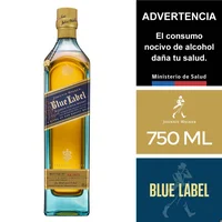 Whisky Johnnie Walker blue label 750 ml