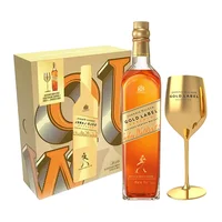 Whisky Johnnie Walker Gold Label 750cc + Copa