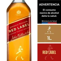 Whisky Johnnie Walker Red Label 40˚ - 1L