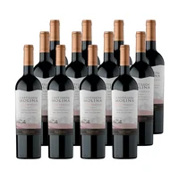 x12 Vino Castillo de Molina Gran reserva Cabernet Sauvignon 750cc ($4.990 c/u)