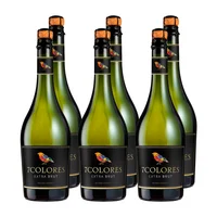 x6 Espumante 7 Colores Charmat Extra Brut 750cc ($3.890 c/u)