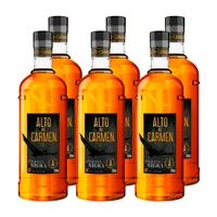 x6 Pisco Alto del Carmen 40° Etiqueta Negra 750cc ($9.490 c/u)