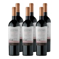 x6 Vino Castillo de Molina Gran reserva Cabernet Sauvignon 750cc ($4.990 c/u)