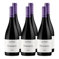 x6 Vino Presumido Carmenere Casa Bauza 750ml ($12.990 c/u)