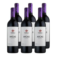 x6 Vino Tabali Micas Carmenere 750cc ($10.990 c/u)