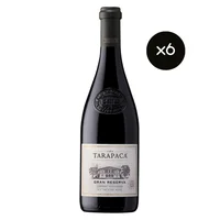 x6 Vinos Tarapacá Gran Reserva Cabernet Sauvignon ($5.890 c/u)