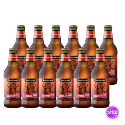 12x Cerveza Kunstmann - Torobayo - Botella 330cc