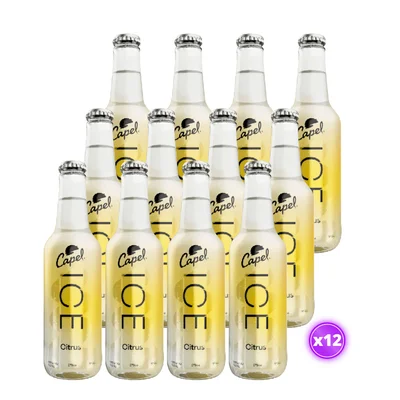 12x Cóctel Capel Ice - Citrus Botella 275cc