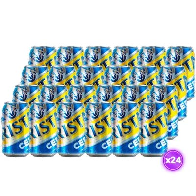 24x Cerveza Cristal Sin Alcohol Lata - 355cc