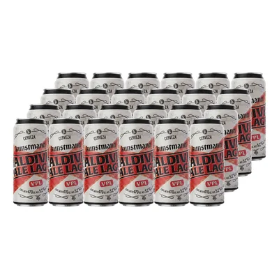 24x Cerveza Kunstmann Valdivia Pale Lager Lata 5.2° 470cc
