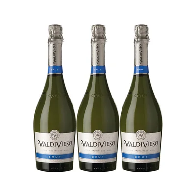 3x Espumante Valdivieso Variedades 750cc