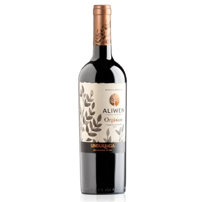 6 Vino Aliwen Rsva Orgánico Cabernet Sauvignon 750cc