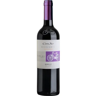 6 Vino Cono Sur Bicicleta Rsva Merlot 750cc