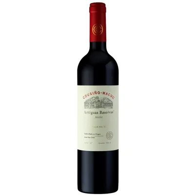 6 Vino Cousiño Macul Antiguas Reservas Merlot 750cc