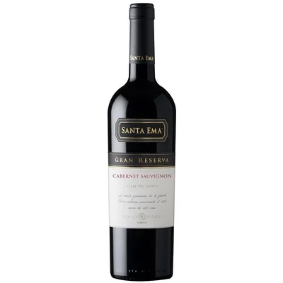 6 Vino Santa Ema Gran Rsva Cabernet Sauvignon 750cc