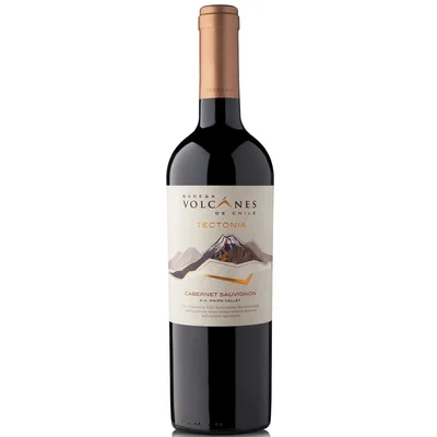 6 Vino Volcanes de Chile Tectonia Cabernet Sauvignon 750cc